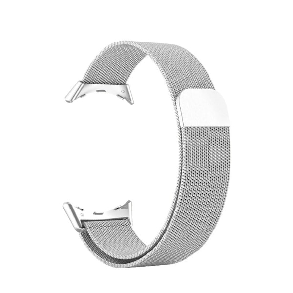Google Pixel Watch ruostumattomasta teräksestä valmistettu ranneke - Hopea Silver grey