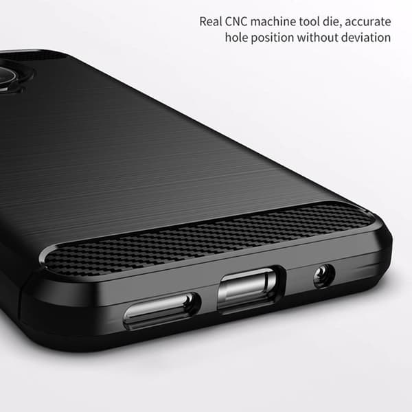 Carbon Flex Suojakotelo Nokia G20 / G10 - Punainen Red