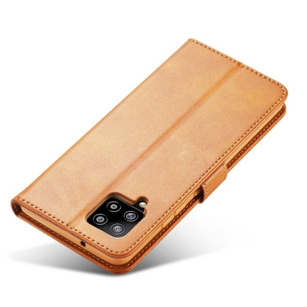 LC.IMEEKE Samsung Galaxy A42 5G flip case - Ruskea Brown
