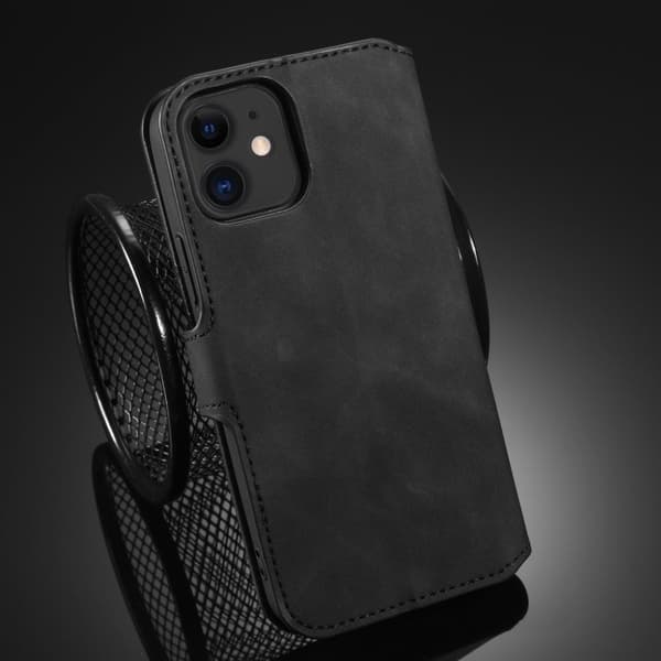 DG.Ming iPhone 12 Mini Retro Etui - Svart Black