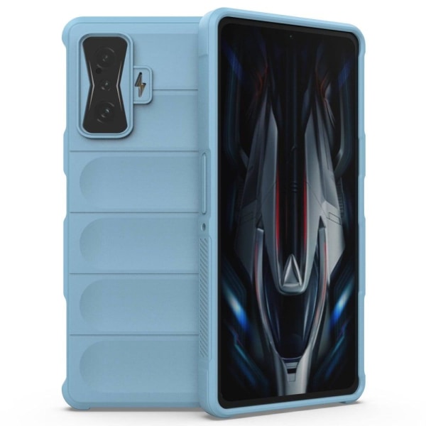 Mjukt greppformat Xiaomi Poco F4 GT / Xiaomi Redmi K50 skal - Blå Blå