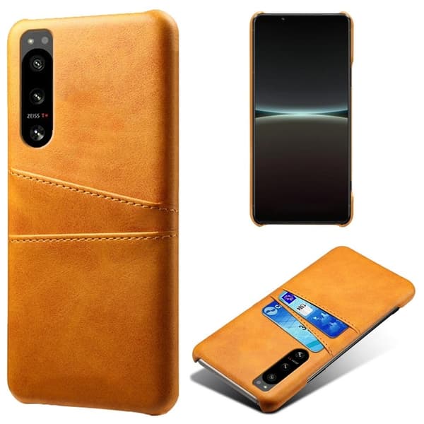 Dual Card Etui Sony Xperia 5 IV - Oransje Orange