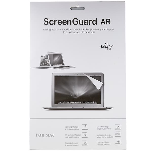 Screen protector with paper-feel for Microsoft Surface Pro 9 Transparent
