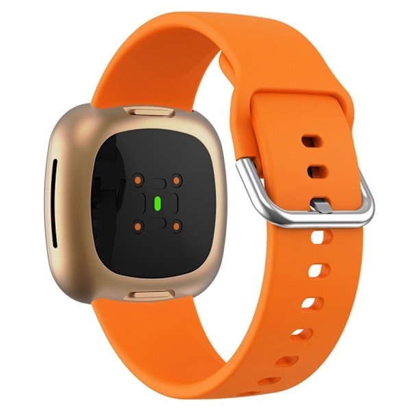 Fitbit Sense 2 / Versa 4 enkel silikone-urrem - Orange Orange