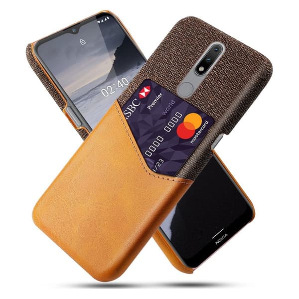 Bofink Nokia 2.4 Card Deksel - Brun Brown