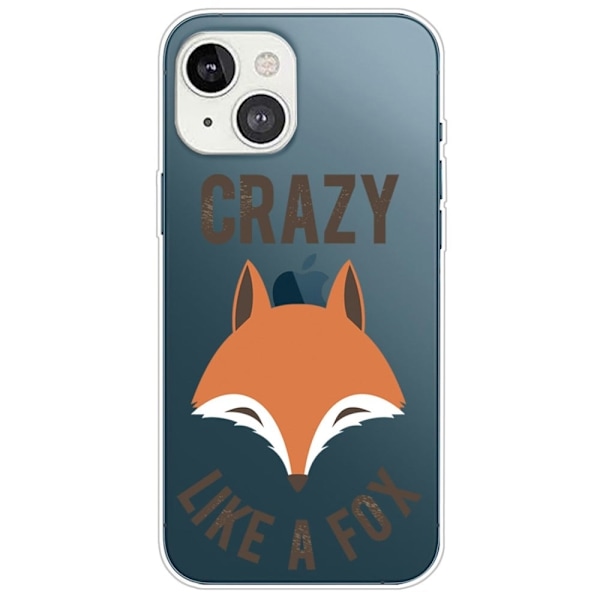 Deco iPhone 14 Plus kotelot - Kettu Brown