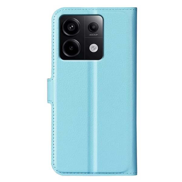 Klassisk Xiaomi Redmi Note 13 Pro 5G  Flip Etui - Blå Blue