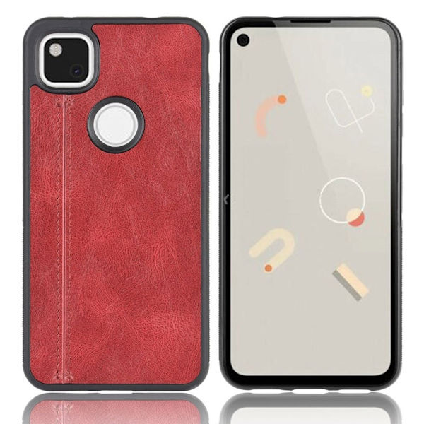 Admiral Google Pixel 4a deksel - Rød Red