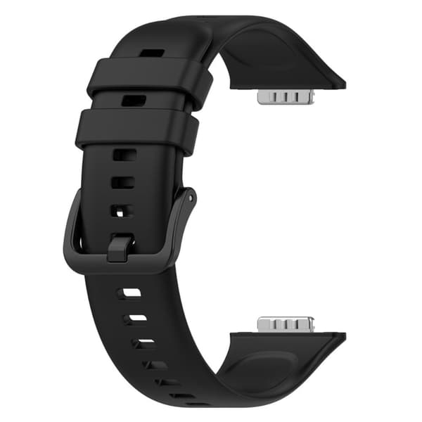 Huawei Watch Fit 2 silikonikellon hihna - Musta Black