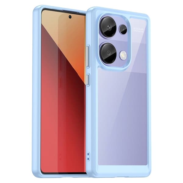 Xiaomi Redmi Note 13 Pro 4G / Xiaomi Poco M6 Pro smart akryldeksel - Blå Blue