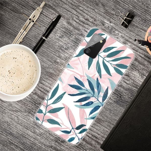 Deco Samsung Galaxy A02s (166mm) skal - Grönt Blad Grön