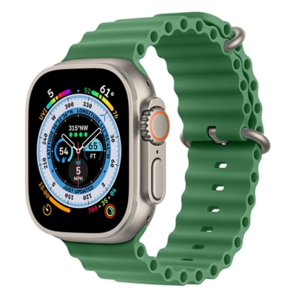 Apple Watch Series 8 (41mm) klockarmband i silikon - Grön Grön