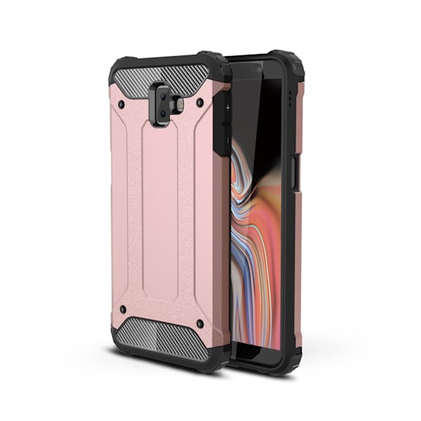 Samsung Galaxy J6 Plus (2018) kombinationsfodral Armor Guard - Roséguld Rosa