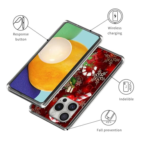 Vibe iPhone 16 Pro Max cover - Style A Red