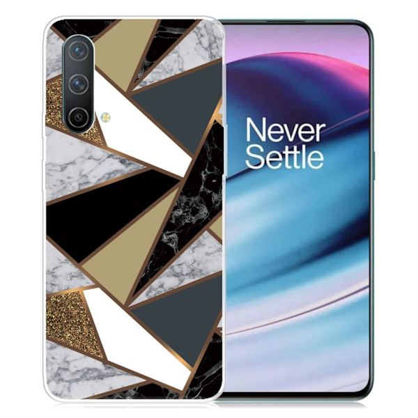 Marmormotiv OnePlus Nord CE 5G skal - Jordiska Marmorfragment multifärg