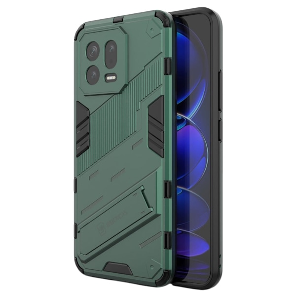 Stødsikker Hybrid Cover med A Moderne Touch til Xiaomi 13 - Grøn Green