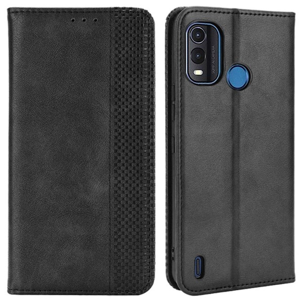 Bofink Vintage Nokia G11 Plus Læder Etui - Sort Black
