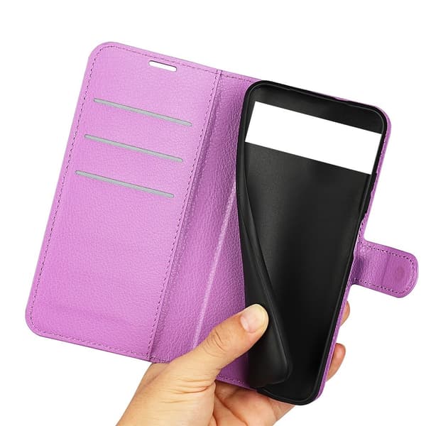 Classic Google Pixel 7 Pro flip etui - Lilla Purple