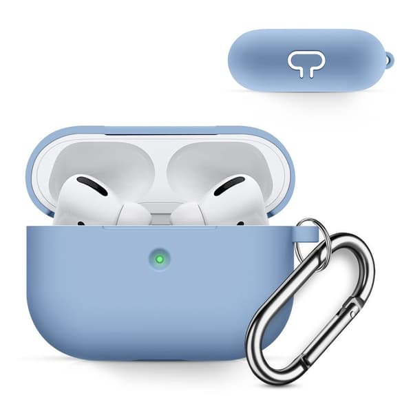AirPods Pro tykt silikonetui - Himmelblå Blue