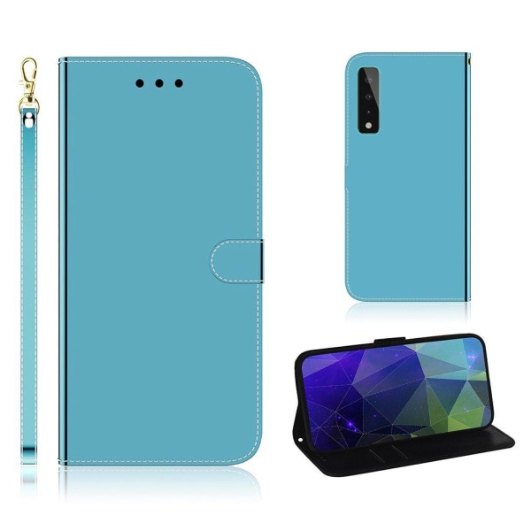 Mirror LG Stylo 7 5G flip case - Blue Blue