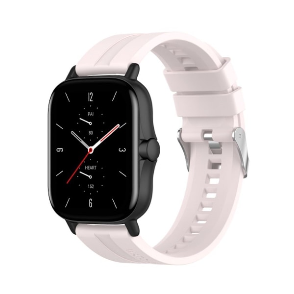 20 mm silikoneurrem til Amazfit GTS-enheder - Lyserød Pink