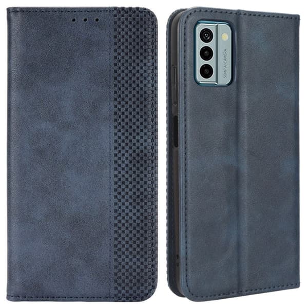 Bofink Vintage Nokia G22 Læder Etui - Blå Blue
