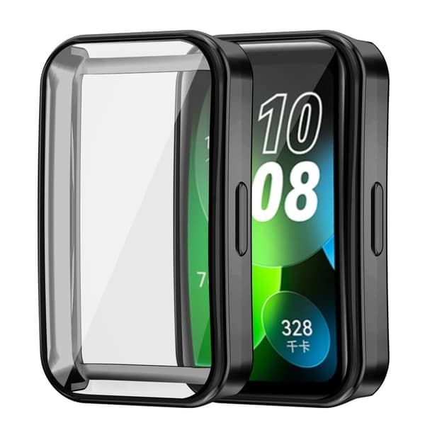 Huawei Band 8 galvaniseret cover - Sort Black