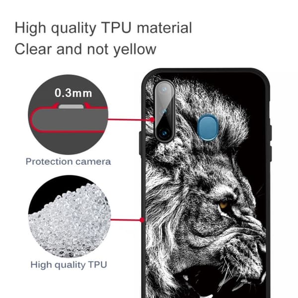 Imagine Samsung Galaxy A11 / M11 deksel - Løve Black