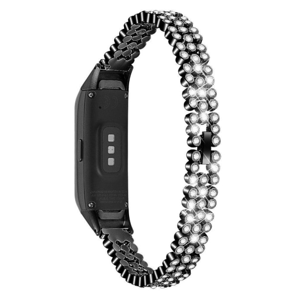 Samsung Galaxy Fit muodikas rombikellonauha - Musta Black