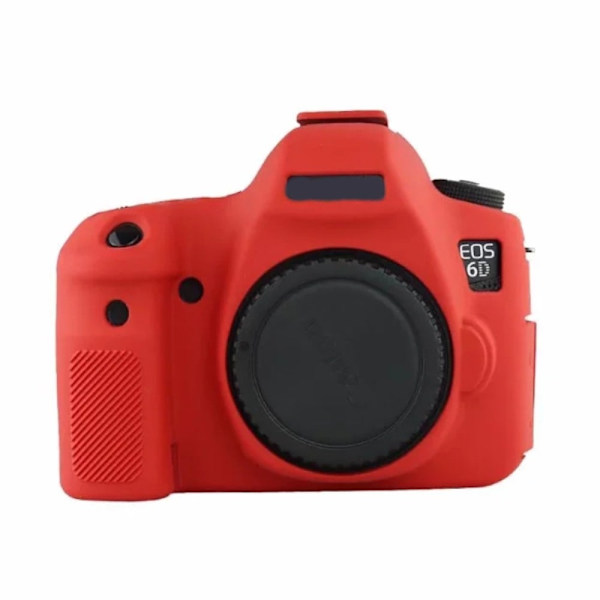 Canon EOS 6D silikoneovertræk - Rød Red