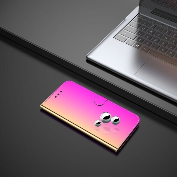 Mirror Samsung Galaxy A03 Core Läppäkotelo - Rose Pink