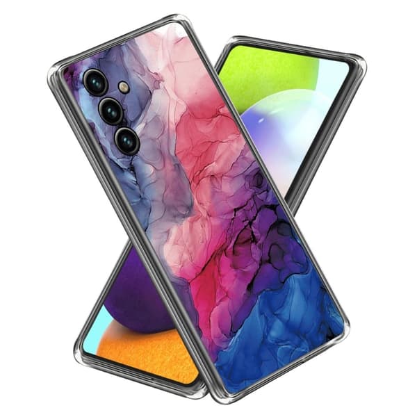 Marmormotiv Samsung Galaxy A05s skal - Stil I Rosa