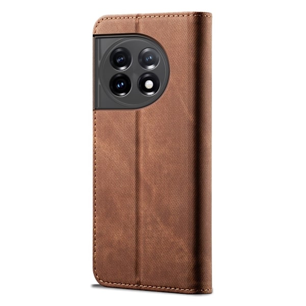 Jeans OnePlus 11R Flip Etui - Kaffe Brown