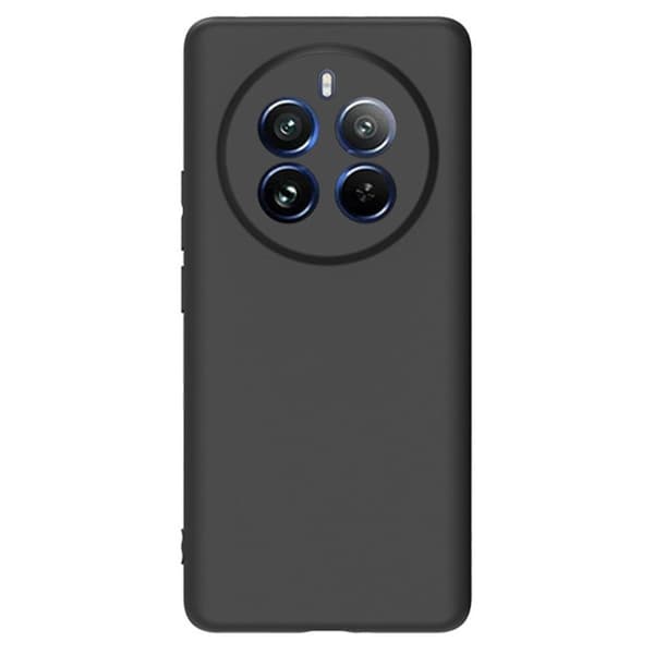 Mykt og matt deksel for Realme 12 Pro Black