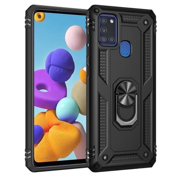Bofink Combat Samsung Galaxy A21s skal - Svart Svart