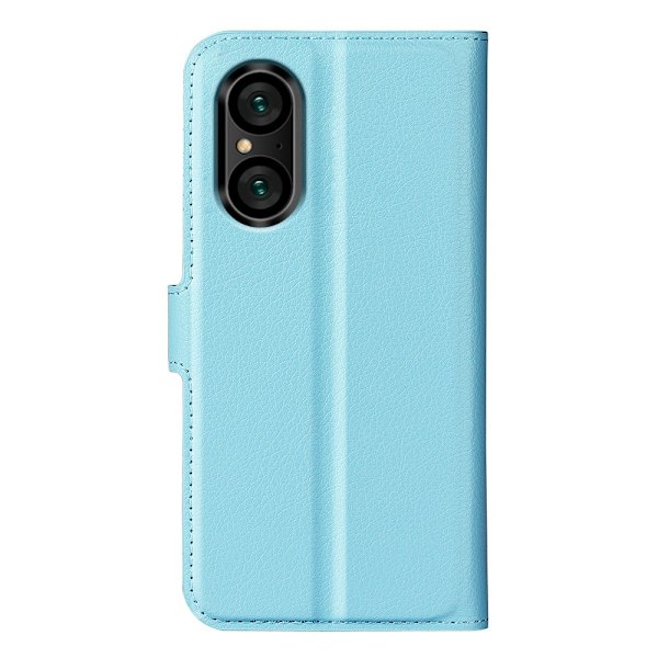 Klassisk Sony Xperia 5 V Flip Etui - Blå Blue