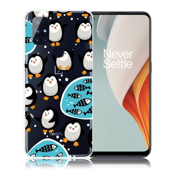 Deco OnePlus Nord N100 case - Penguin White