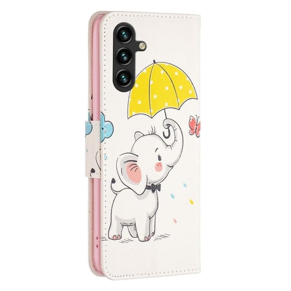 Wonderland Samsung Galaxy A14 fodral -Vit Vit