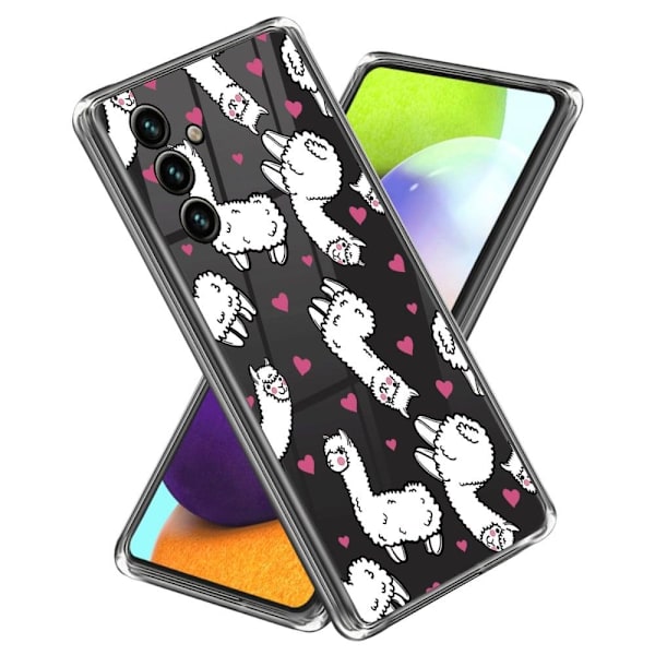 Deco Samsung Galaxy A54 Etui - Alpakaer White