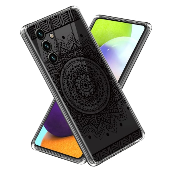 Deco Samsung Galaxy A34 5G skal - Mandala Blomma Svart