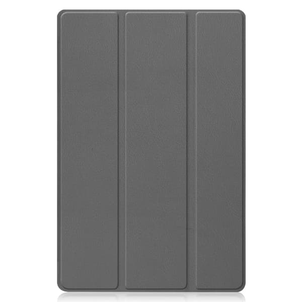 Huawei MatePad 11 (2021) trefoldig flip-etui i PU-lær - Grå Silver grey