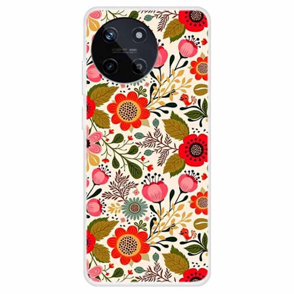 Imagine Realme 11 deksel - Fargerike Blomster Multicolor