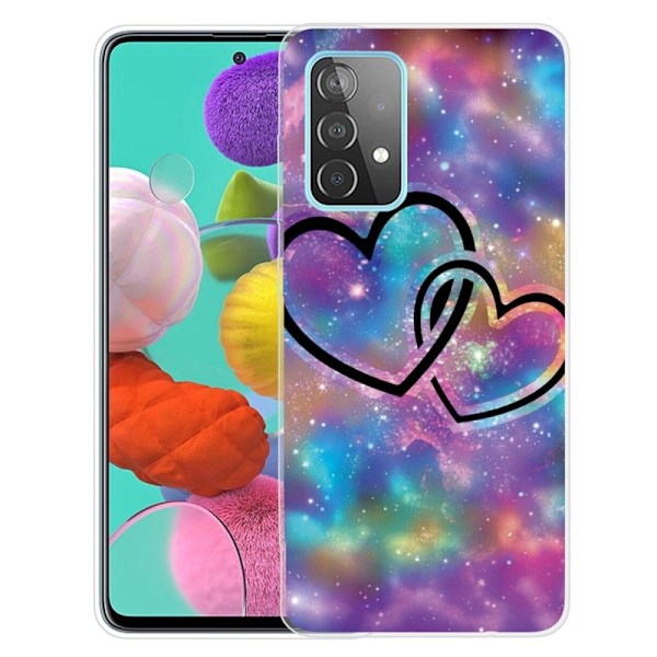 Deco Samsung Galaxy A23 deksel - Hjerte Til Hjerte Multicolor