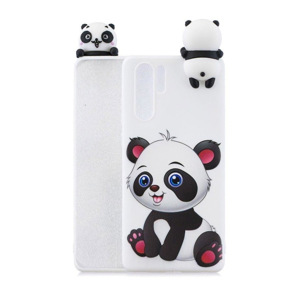 Huawei P30 Pro fodral med 3D figur och mönster - Bedårande Panda multifärg