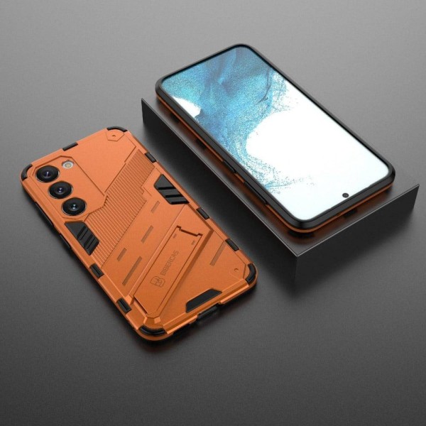 Stødsikker Hybrid Cover med A Moderne Touch til Samsung Galaxy S23 - Orange Orange