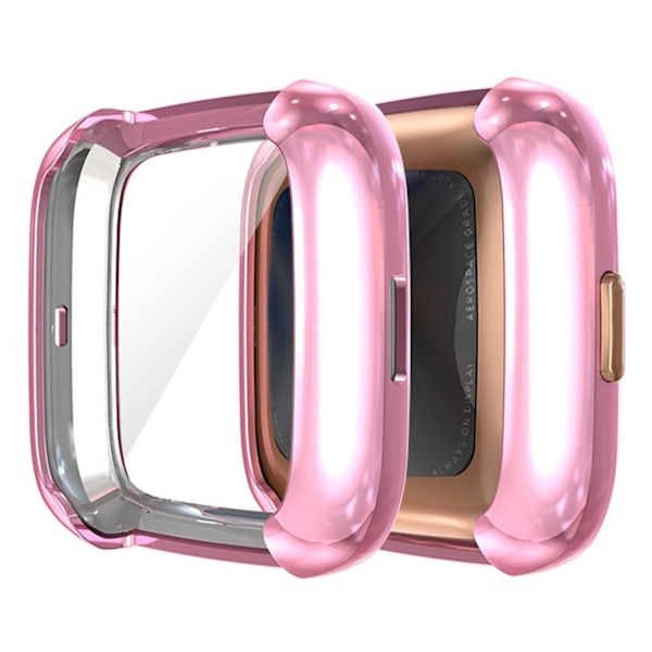 Fitbit Versa 2 Galvanisering Etui - Rosa Pink