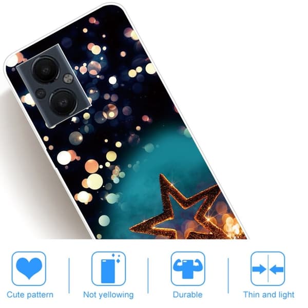 Deco OnePlus Nord N20 5G Etui - Shining Stjerne Gold