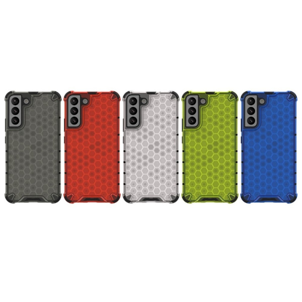 Bofink Honeycomb Samsung Galaxy S22 Plus Suojakotelo - Harmaa Silver grey