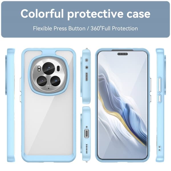 Honor Magic 6 Pro smart akryldeksel - Blå Blue