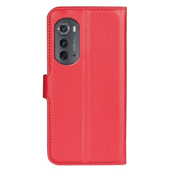 Classic Motorola Moto Edge 2022 Flippetui - Rød Red